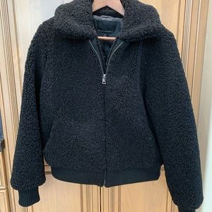 Banana Republic Faux “wool like” zip up jacket